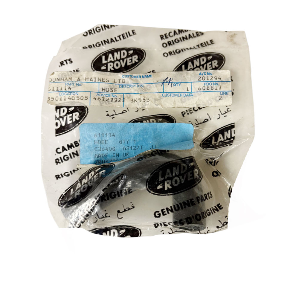 Breather Hose to Left Hand Rocket Cover 611114